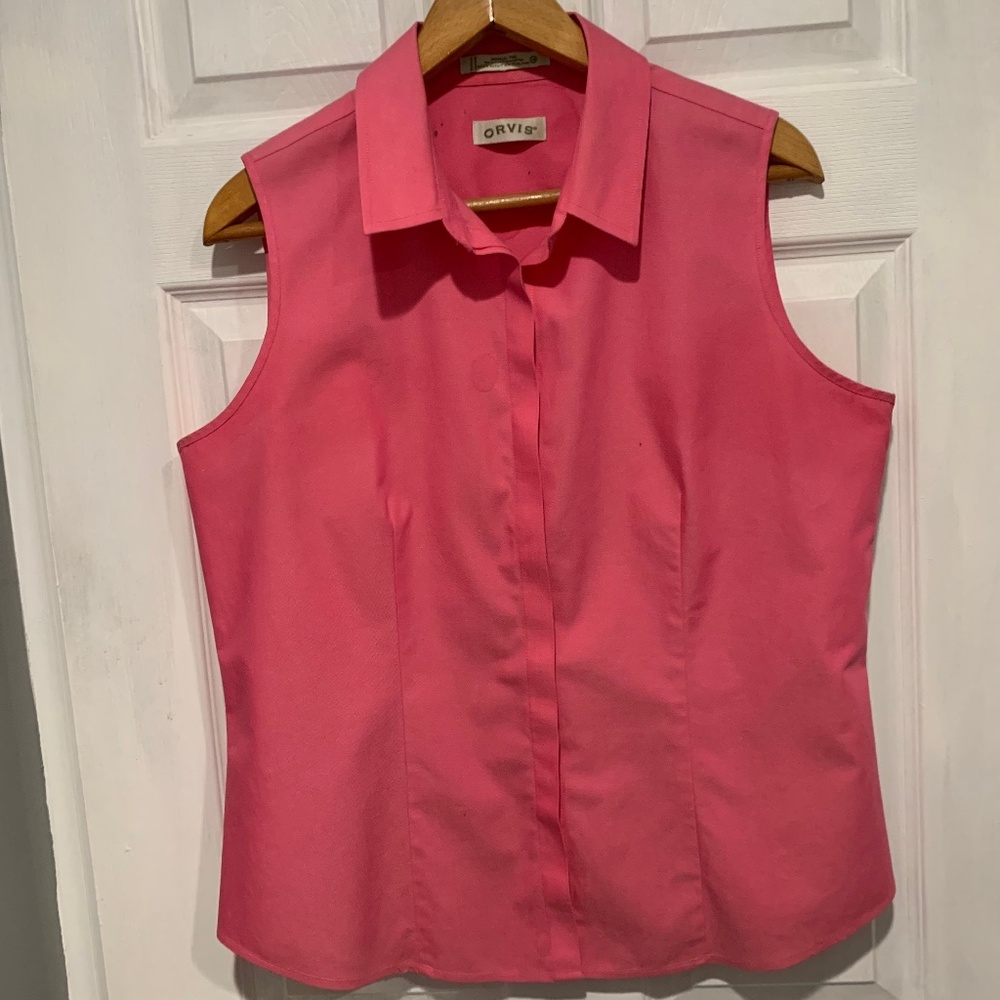 Orvis Hot Pink Blouse